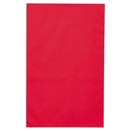 無地 梨地ギフトバッグ レッド 幅30×
