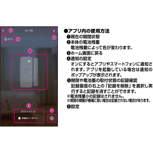 スマート開閉センサー KJ−192