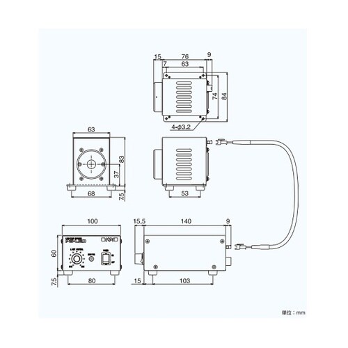 高安定・高輝度LEDファイバー光源装置