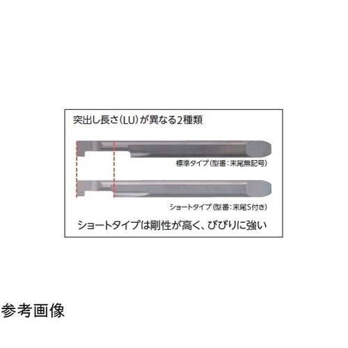 チップ PVDコーティング 溝用 EZG
