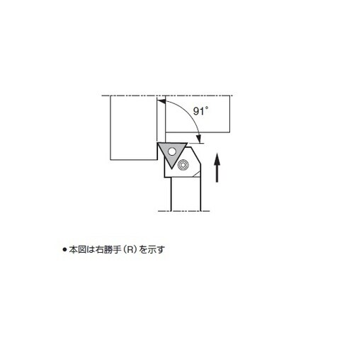 ホルダ 外径旋削用 PTFNR2525M