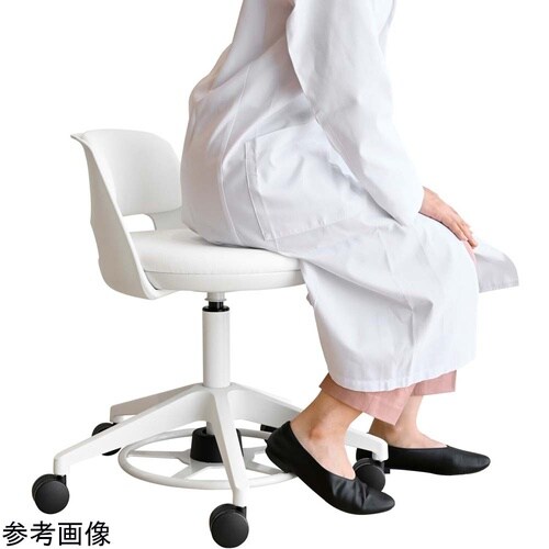 研究室用チェア・フットペダル・背クッショ