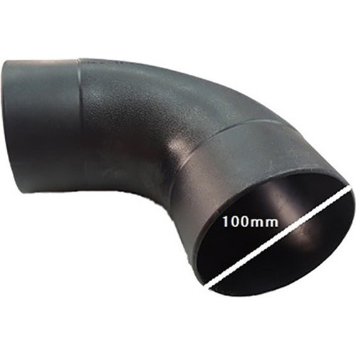 Lダストポート継手(100φエルボー)