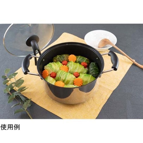 ステンスター IH対応両手鍋 24cm