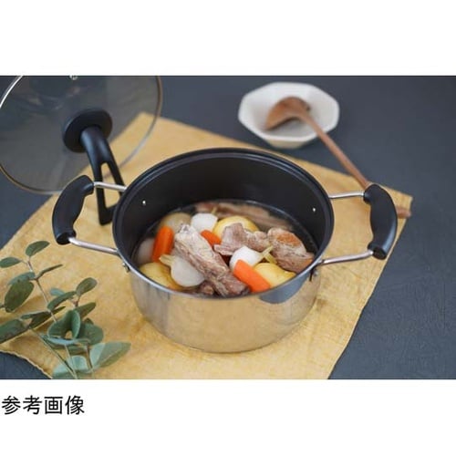 ステンスター IH対応両手鍋 24cm