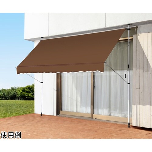 日よけスクリーン&ブラインド すだれ付き