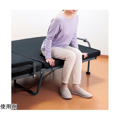 立ち座り楽ちん低反発メッシユ仕様収納式電