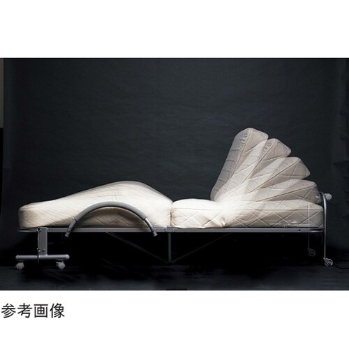 木製棚付き収納式リクライニングベッド(電