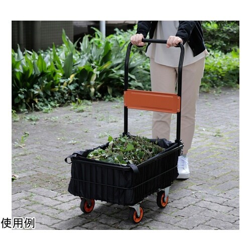 折りたたみ式バスケット台車 深型 専用カ