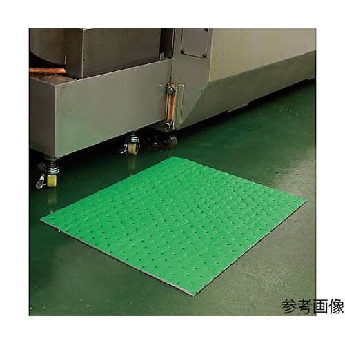 液体用グリップマット 緑色 100枚入
