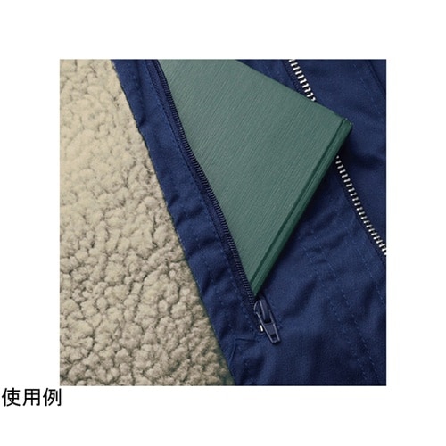 防寒パイロットジャンパー ネイビー 3L