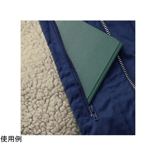 防寒ハーフコート ネイビー L 5000