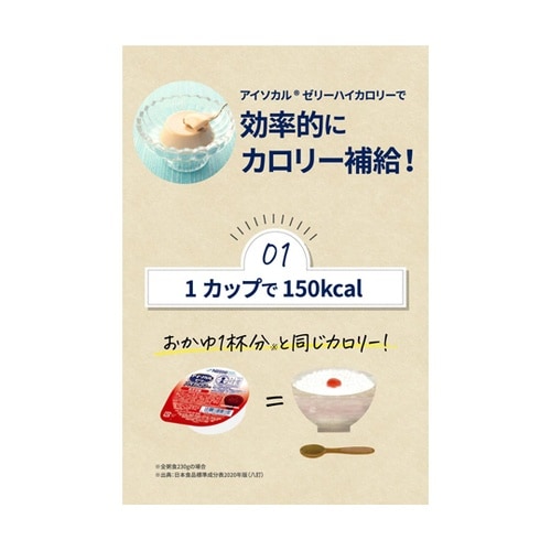 アイソカル ゼリー ハイカロリー バラエ