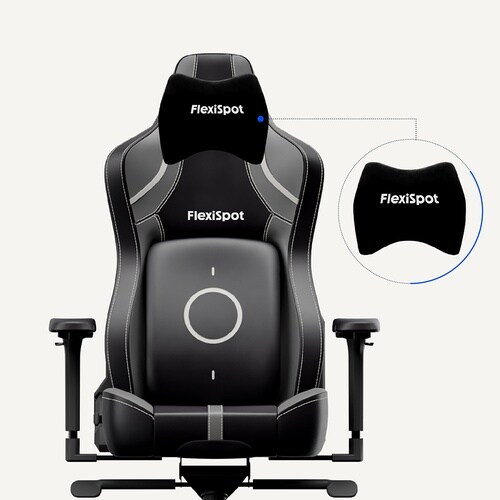 ゲーミングチェア グレー GC04−BG