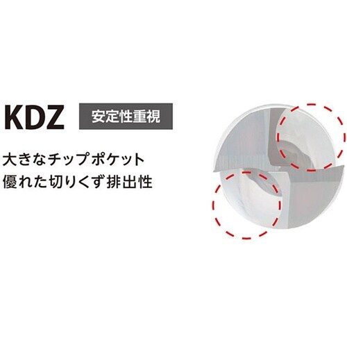KDZ フラットドリル KDZ0450X