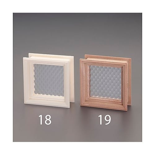 100x100mm 明り窓(木目) EA