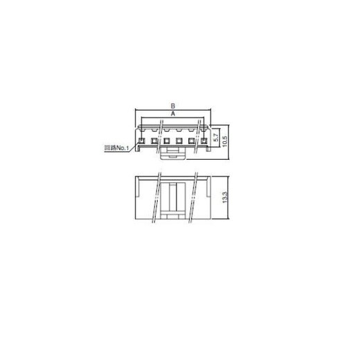 ナイロンコネクター 4mm(3.96mm