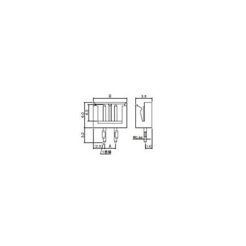 EHコネクター 2.5mmピッチ ベース