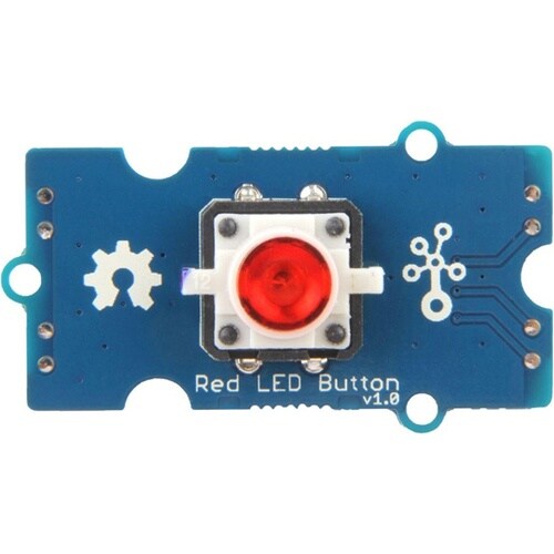 Grove − 赤色LEDボタン 111