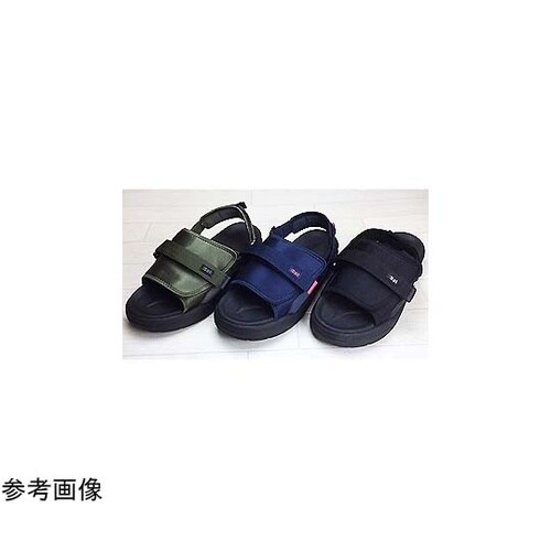 ジャストフィットサンダル ブラック 4L