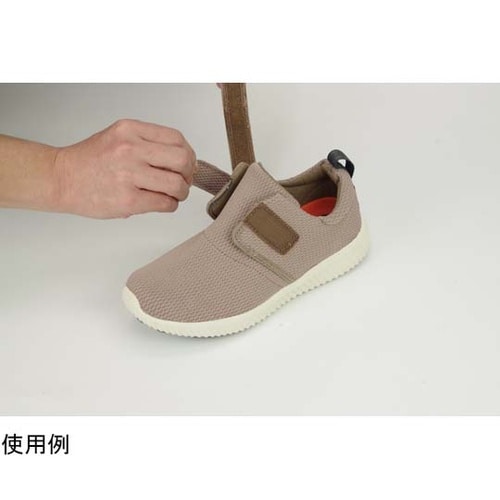 ストレッチニットスニーカー モカベージュ