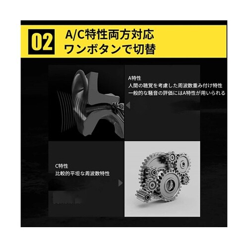 データロガー騒音計(本体メモリ61200