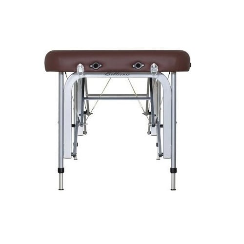 折りたたみ診察台 ブラウン 75×182