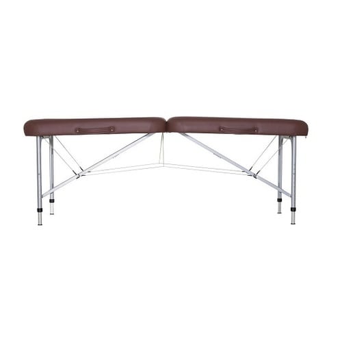 折りたたみ診察台 ブラウン 75×182