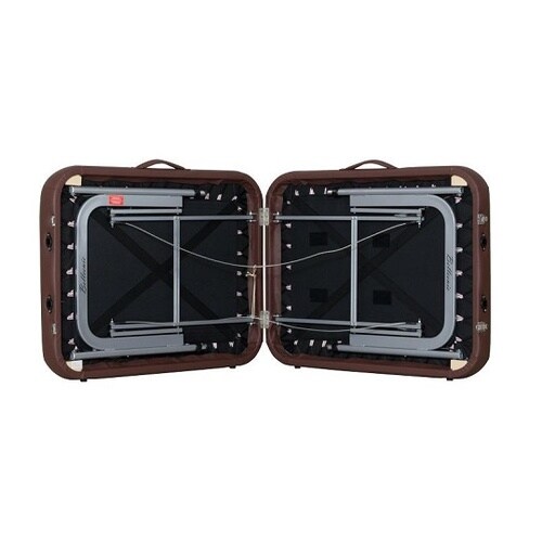 折りたたみ診察台 ブラウン 75×182