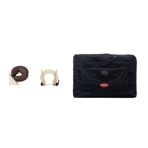 折りたたみ診察台 ブラウン 75×182