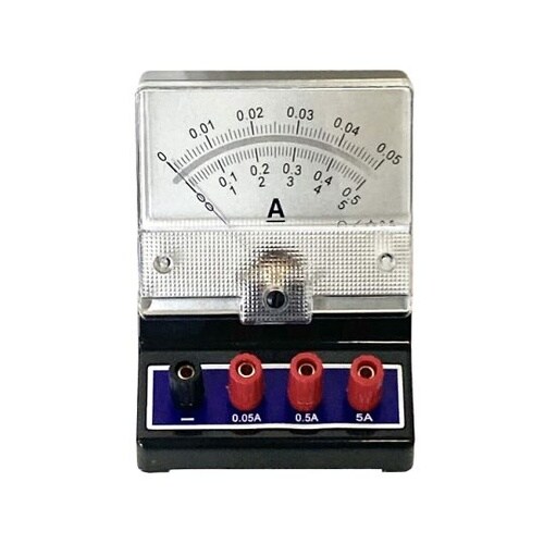 直流電流計 0ー0.05A、0ー0.5A