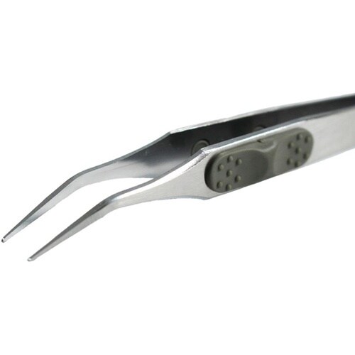 ホビー用ピンセット 先曲がり型 BMA−