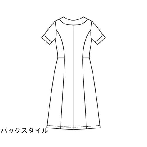 ワンピース ブラック 9号 丸編みニット