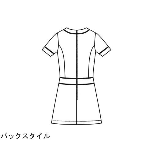 チュニック ブラック 15号 丸編みニッ