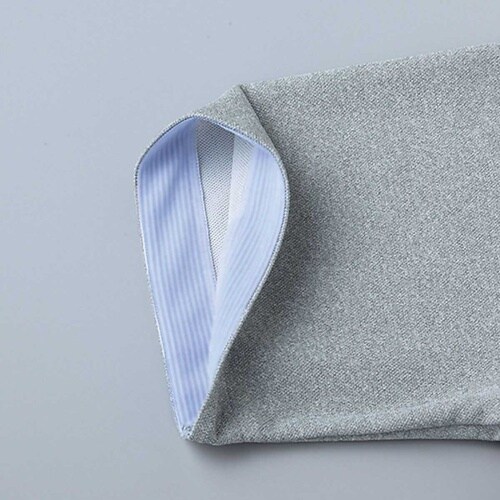 ニットシャツ ネイビー 4L(身丈80c