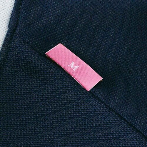 前開きシャツ ネイビー LL(身丈74c