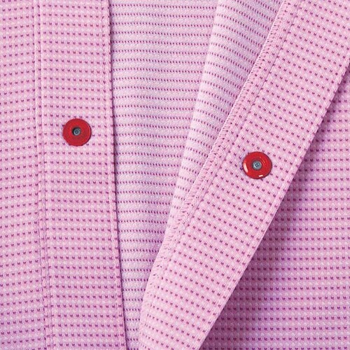 前開きシャツ カメリアピンク LL(身丈