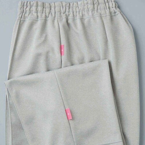 ストレートパンツ シルバーモク L(股下