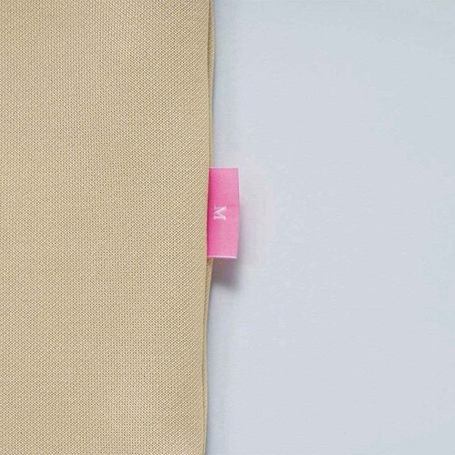 前開きシャツ ベージュ×ピーコックグリー