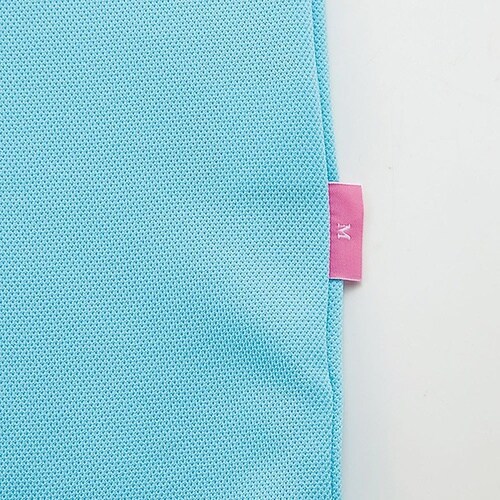 前開きシャツ ブルー L(身丈70cm)