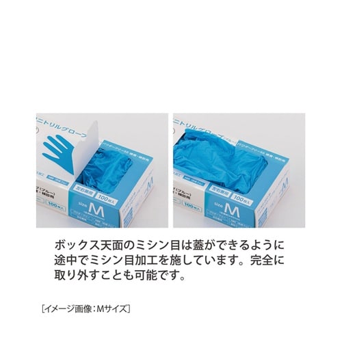 クラス1医療用ニトリルグローブ(ブルー)