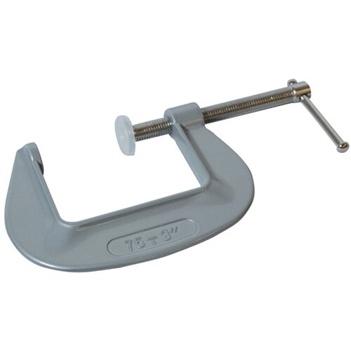 シルバーC型クランプ 75mm BM−4