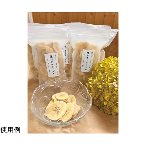 塩バナナチップス 10袋入 375942