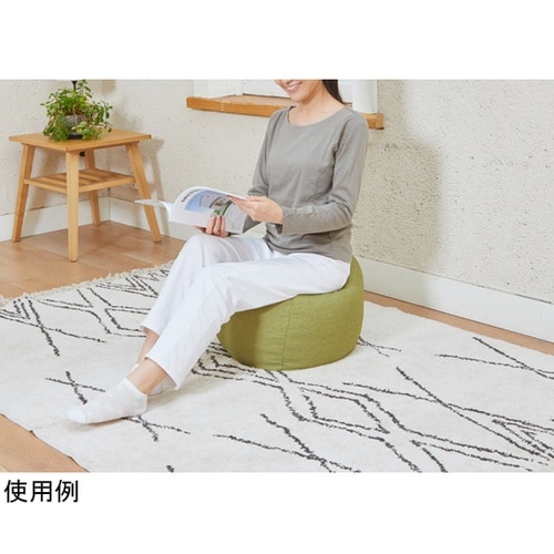 中ざえもん(フロアークッション)緑