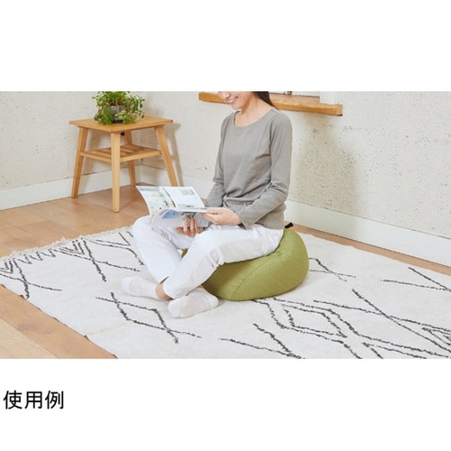 中ざえもん(フロアークッション)緑