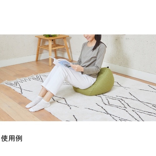 中ざえもん(フロアークッション)緑