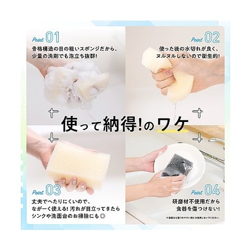 パックスナチュロン キッチンスポンジ ナ