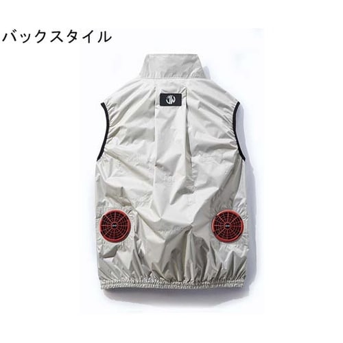 空調服ベスト ライトベージュ L 541