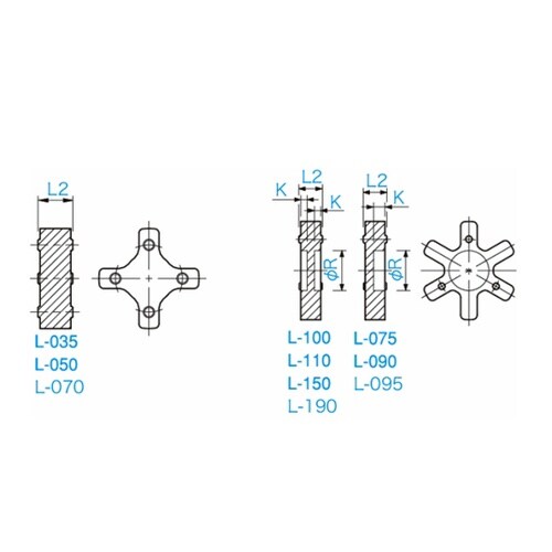 スパフレックスカップリング (スパイダ)