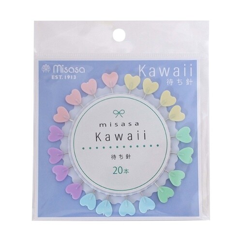 Kawaii 待ち針 20本入り ハート